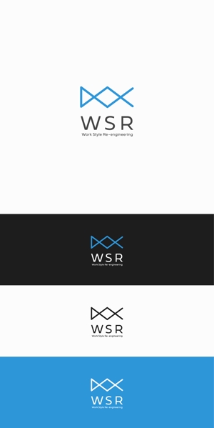 designdesign (designdesign)さんのITソリューション：ソリューション名「WSR」のロゴ制作への提案