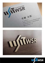 blavo_design (blavo_design)さんのITソリューション：ソリューション名「WSR」のロゴ制作への提案