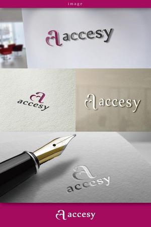 coco design (tomotin)さんのジュエリーブランド　accesy のロゴへの提案