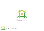 Sketch Studio (YELLOW_MONKEY)さんの不動産会社「広島ハウザー株式会社」のロゴ　看板、印刷物など会社のメインのロゴです。への提案