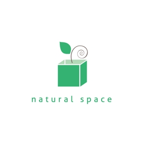 さんの「natural space」のロゴ作成への提案