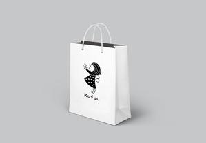 KR-design (kR-design)さんのベビーのお店　女の子　白黒　ロゴ　アパレルへの提案