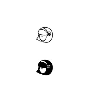 nakagami (nakagami3)さんのベビーのお店　女の子　白黒　ロゴ　アパレルへの提案