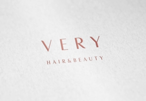 ALTAGRAPH (ALTAGRAPH)さんの☆リニューアルOPEN☆　美容室ロゴ　「VERY hair＆beauty」ロゴ作成依頼への提案