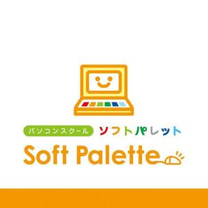 smoke-smoke (smoke-smoke)さんの「パソコンスクール・ソフトパレット・SOFT　ＰＡＬＥＴＴＥ」のロゴ作成への提案