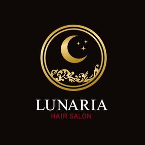 BEAR'S DESIGN (it-bear)さんの「LUNARIA HAIR SALON」のロゴ作成への提案