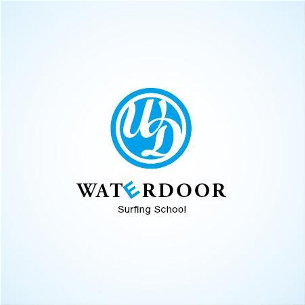 「Waterdoor」のロゴ作成