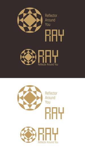 96 (kuroda)さんの「ray」or「RAY」or「Ray」の何れか。副題「reflector around you」表記可（大文字小文字」のロゴ作成への提案