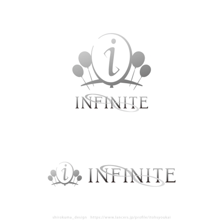 バルーンショップの Infinite のロゴデザインの仕事 依頼 料金 ロゴ作成 デザインの仕事 クラウドソーシング ランサーズ Id