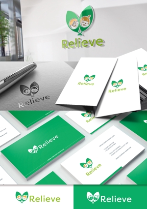 chiaro (chiaro)さんの障害児通所支援事業所　「Relieve」（リリーヴ）のロゴへの提案