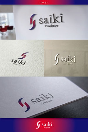 coco design (tomotin)さんの個人プロデュース企業・メディア「saiki」のロゴへの提案