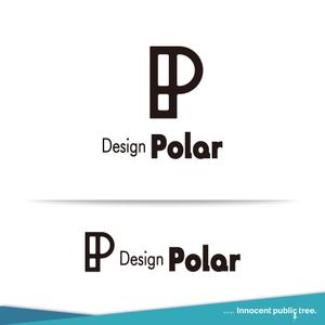 Innocent public tree (nekosu)さんのインテリアデザイン事務所「Design Polar」のロゴへの提案