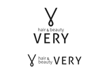なべちゃん (YoshiakiWatanabe)さんの☆リニューアルOPEN☆　美容室ロゴ　「VERY hair＆beauty」ロゴ作成依頼への提案