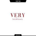 queuecat (queuecat)さんの☆リニューアルOPEN☆　美容室ロゴ　「VERY hair＆beauty」ロゴ作成依頼への提案