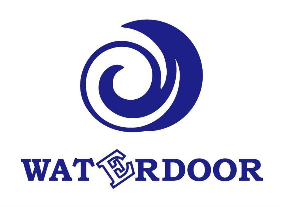 「Waterdoor」のロゴ作成