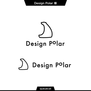 queuecat (queuecat)さんのインテリアデザイン事務所「Design Polar」のロゴへの提案