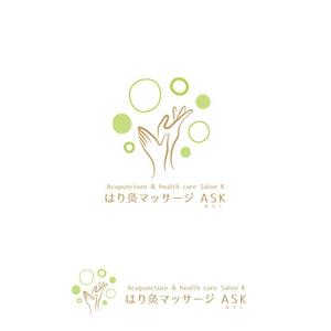 marutsuki (marutsuki)さんの鍼灸マッサージサロンのロゴへの提案