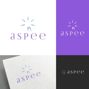 venusable ()さんの女性向けWEBメディア「aspee」のロゴ制作への提案