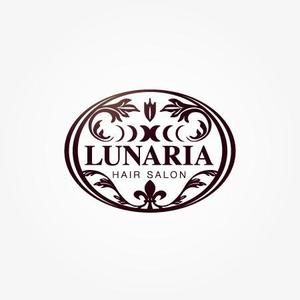 さんの「LUNARIA HAIR SALON」のロゴ作成への提案