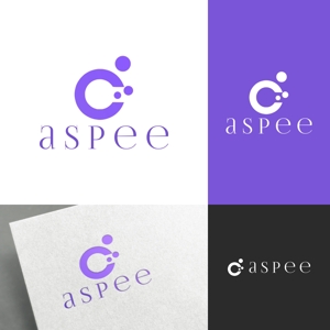 venusable ()さんの女性向けWEBメディア「aspee」のロゴ制作への提案