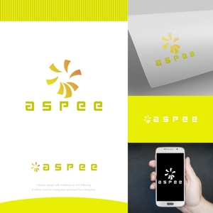 fortunaaber ()さんの女性向けWEBメディア「aspee」のロゴ制作への提案