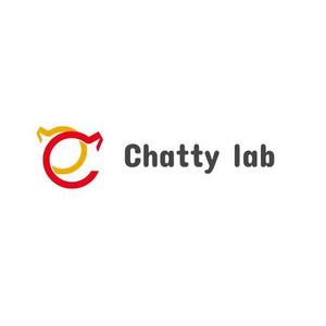 Okumachi (Okumachi)さんの英会話スクール「Chatty lab（チャッティーラボ）」のロゴ　への提案