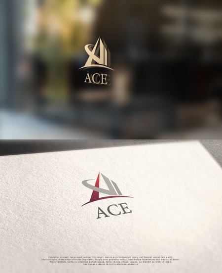 NJONESKYDWS (NJONES)さんの不動産会社 Ace、ACE、 エースのロゴへの提案