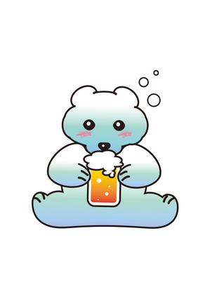 メイ (maytim)さんのほろ酔いのシロクマのイラストへの提案