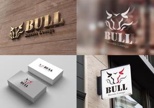 D-Nation (shkata)さんの福岡　中洲　シーシャBAR　『BULL』のロゴ作成への提案