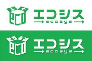 Hiko-KZ Design (hiko-kz)さんのリサイクルショップ「エコシス(ecosys)」のロゴへの提案