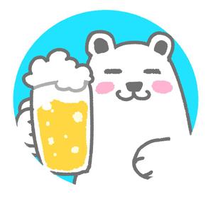 Ayumi__T (Ayumi__T)さんのほろ酔いのシロクマのイラストへの提案