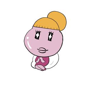 涼 (haru__)さんの豆のキャラクターデザインへの提案