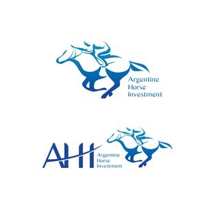 hiryu (hiryu)さんの競争馬投資会社のロゴ制作依頼ですへの提案