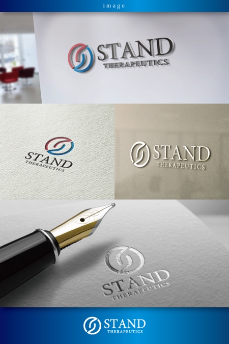 coco design (tomotin)さんの創薬ベンチャー「STAND Therapeutics」のロゴへの提案