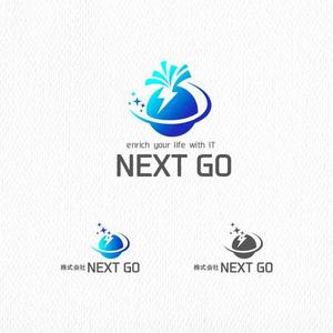 Anne_co. (anne_co)さんのITで暮らしを豊かにする会社 NEXT GOの ロゴデザインへの提案
