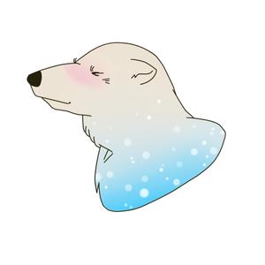 冨田　明 (Haruka756)さんのほろ酔いのシロクマのイラストへの提案