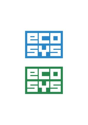 KOMATSUHARUHIさんのリサイクルショップ「エコシス(ecosys)」のロゴへの提案