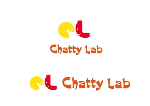 ando (k-and)さんの英会話スクール「Chatty lab（チャッティーラボ）」のロゴ　への提案