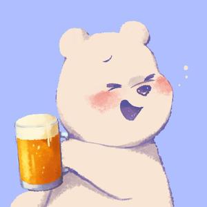 ao (lablue)さんのほろ酔いのシロクマのイラストへの提案