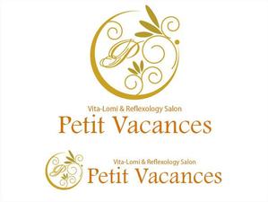 sametさんのリラクゼーションサロン「Vita-Lomi & Reflexology Salon  Petit Vacances」のロゴ作成への提案