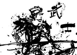 原田 伸治 (gagyu914)さんの大手量販店にあなたのイラストが並ぶ!?インバウンド向け「兜・刀・武士（文字）」のデザイン募集への提案
