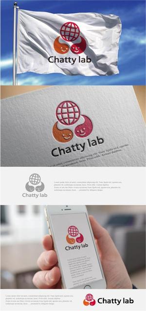 drkigawa (drkigawa)さんの英会話スクール「Chatty lab（チャッティーラボ）」のロゴ　への提案