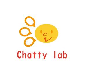 toberukuroneko (toberukuroneko)さんの英会話スクール「Chatty lab（チャッティーラボ）」のロゴ　への提案