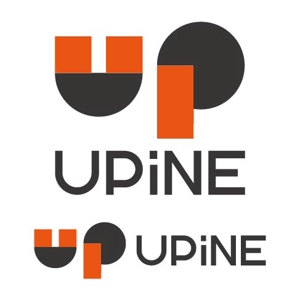 さんの新会社「UPiNE」のロゴ、アイコン制作への提案