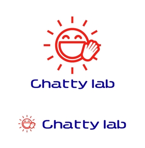 MacMagicianさんの英会話スクール「Chatty lab（チャッティーラボ）」のロゴ　への提案