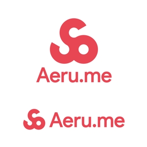 tsujimo (tsujimo)さんの少し憧れな人と会えるマッチングサイト「Aeru.me」のロゴへの提案