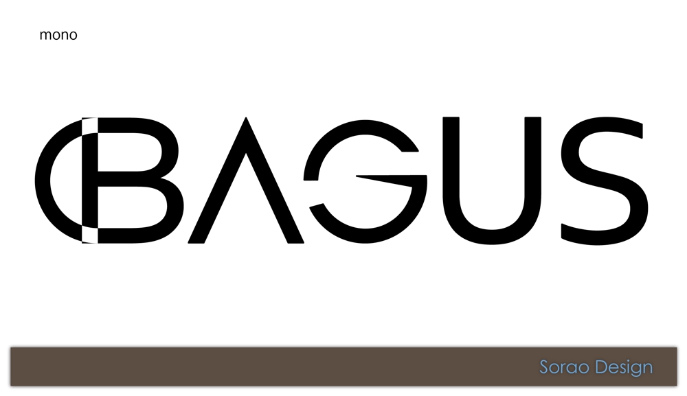 英国風パブ「BAGUS」のロゴ