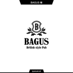 queuecat (queuecat)さんの英国風パブ「BAGUS」のロゴへの提案