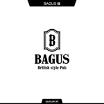 queuecat (queuecat)さんの英国風パブ「BAGUS」のロゴへの提案