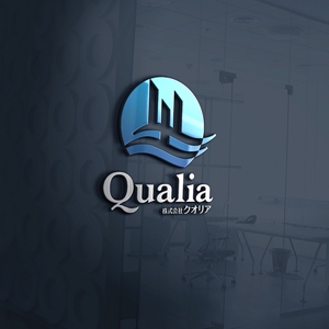 s m d s (smds)さんの不動産会社「株式会社Qualia(クオリア)」の社名ロゴへの提案